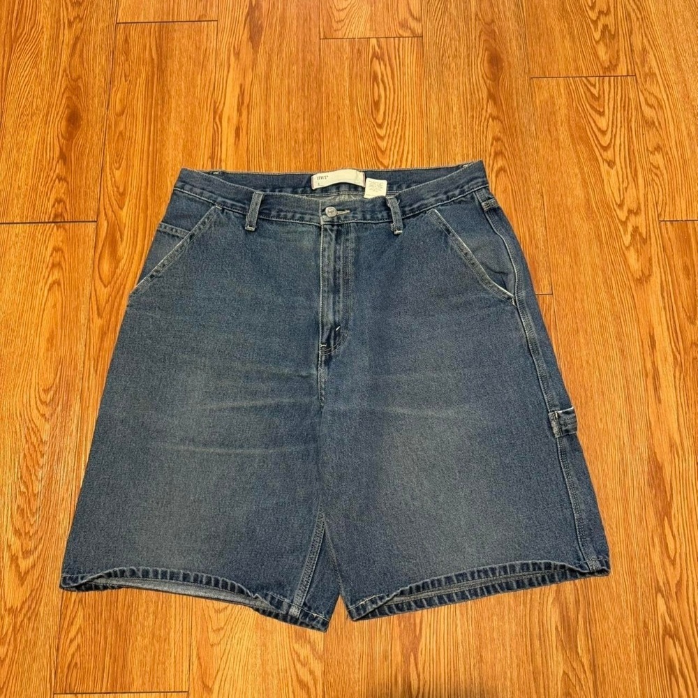 Levi's Men's Shorts Jean Jorts Carpenter Baggy Y2K Skater Size 34